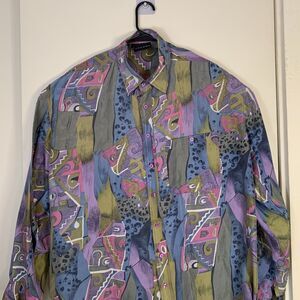 Vintage Colore Italia Shirt Men Size XL
